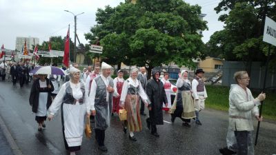 Karjalaiset Kesäjuhlat 14-16.06.2013 Porissa
Juhlien yksi kohokohta on juhlakulkue.  
