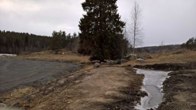 Ukko-Roopen talon paikalle aletaan rakentamaan.
