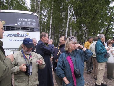 Sotahistoriaa Itä-Kannaksella 1-4.6.2001
Harjuniemessä otettiin Marskin malja.
