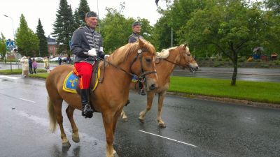 Karjalaiset kesäjuhlat Seinäjoella 17-19.06.2016
Kesäjuhlien kulkue Kirkkokadulla.
