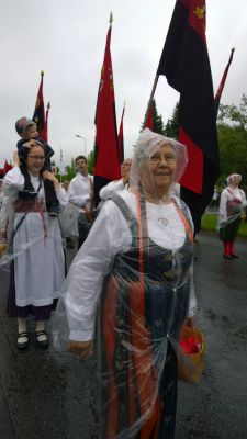 Karjalaiset kesäjuhlat Seinäjoella 17-19.06.2016
Kesäjuhlien kulkue Kirkkokadulla.
