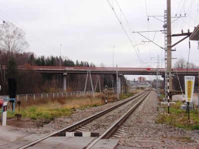 Tienhaaran asemalta näkymä
Avainsanat: Tienhaara