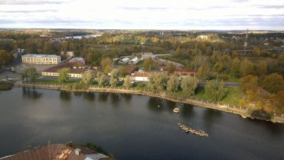 Kävelyllä Viipurissa 16-17.10.2015
Näkymä linnan tornista
