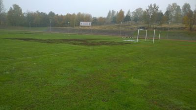 Kävelyllä Viipurissa 16-17.10.2015
Suomalaisaikainen stadion Patterinmäen kupeessa.
