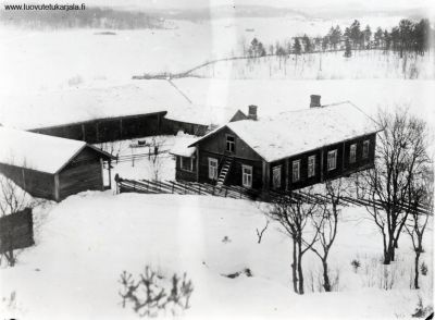 Topias Kekin talo Tiurulan Välisalolla 1938.
