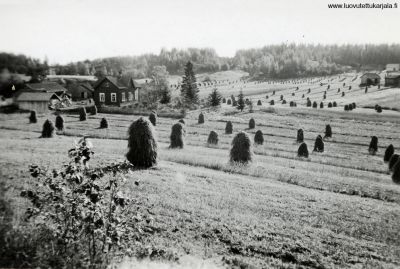 Jaakkima 1943. Kuvannut Aaro Punkari. 
