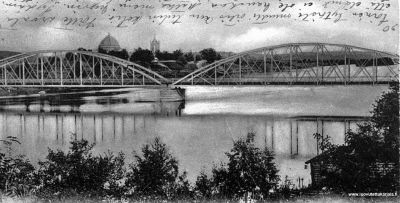 Jääsken silta. Silta valmistui v. 1888.
