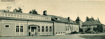 Kanneljärven kansanopisto, postikortti, päiväys 20.8.1937. Wsoy.
