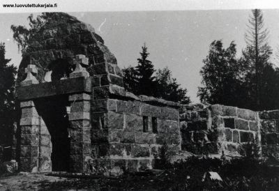Poltettu Lintulan luostari 2.9.1941
