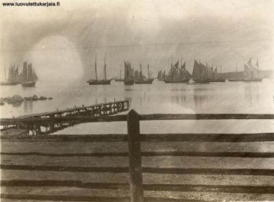 Saarenpään rannasta 1914.
