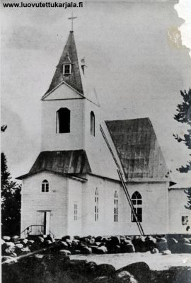 Lavansaaren kirkko.
