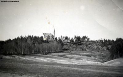 Lumivaaran kirkko toukokuussa 1939.
