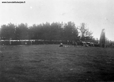 Juhannuskokko Hatakanmäellä 1926.
