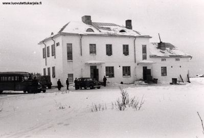 40 kenttäsairaala v. 1943 Raudun Miettilän kylässä (kansakoulu).
