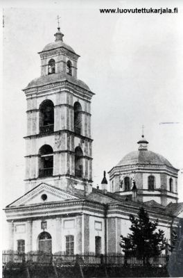 Pyhän Nikolaoksen kirkko Salmi.
