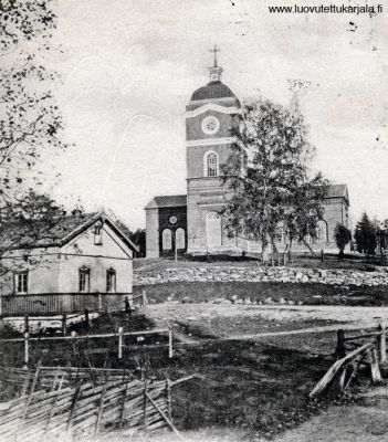 Kirkko. Postikortti, leima12.5.1912(?)
