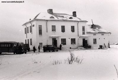 40 kenttäsairaala v. 1943 Raudun Miettilän kylässä (kansakoulu).

