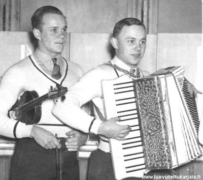 Terijoki, Arvid Tolonen ja Kaarlo Saar vuonna 1936.
